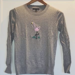 Banana Republic flamingo sweater